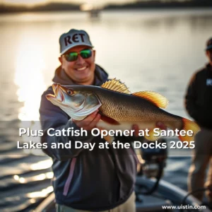 Read more about the article Plus Catfish Opener at Santee Lakes and Day at the Docks 2025