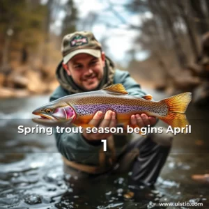 Read more about the article Spring trout season begins April 1