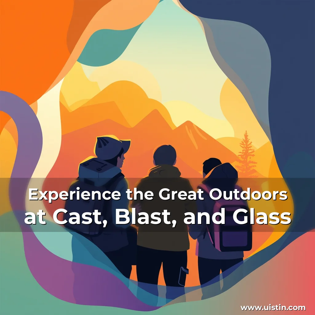 Read more about the article Experience the Great Outdoors at Cast, Blast, and Glass