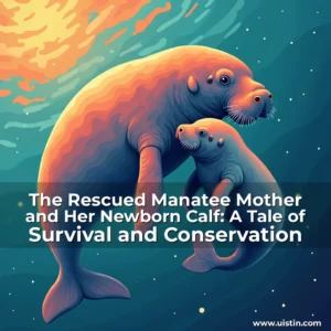 Read more about the article The Rescued Manatee Mother and Her Newborn Calf: A Tale of Survival and Conservation