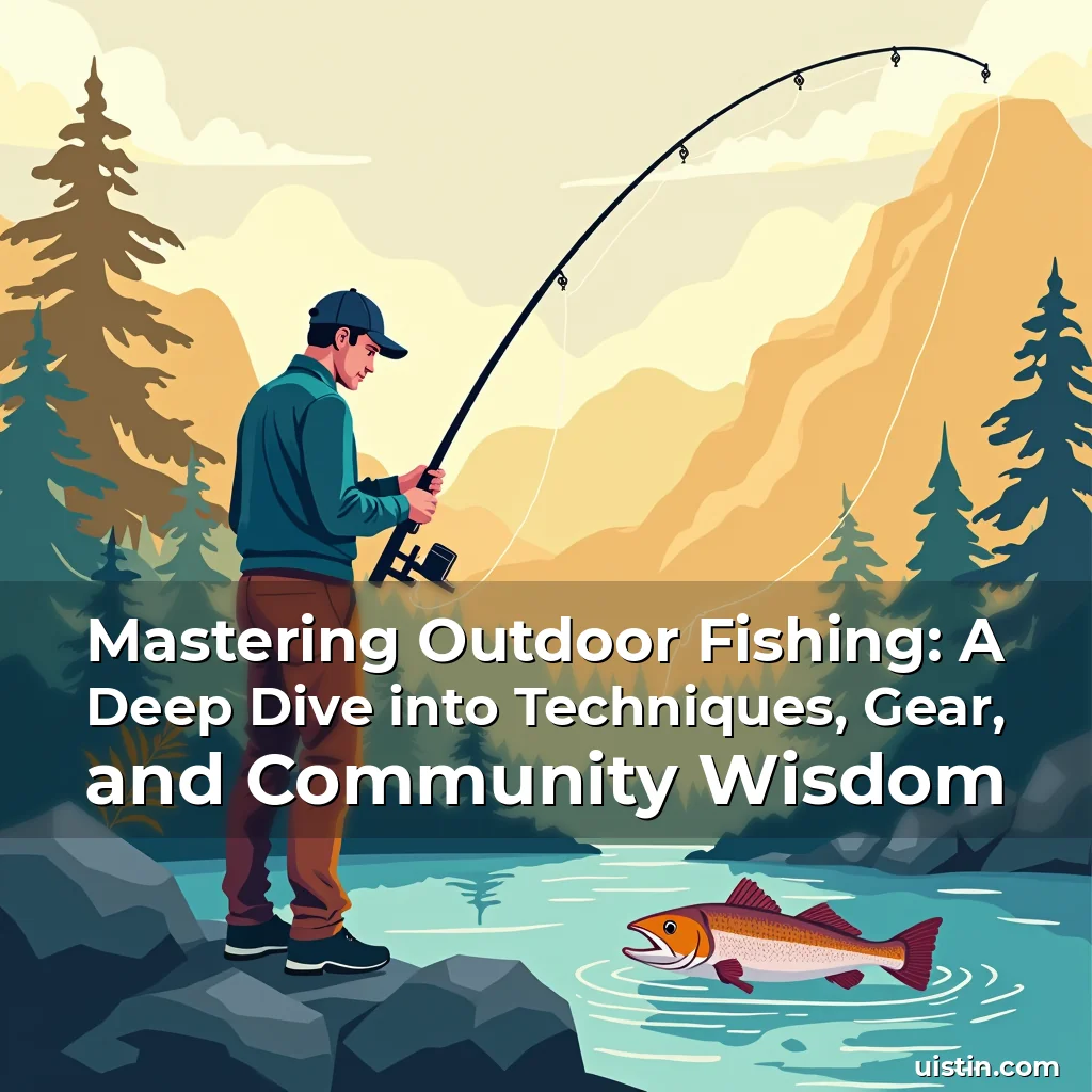 Read more about the article Mastering Outdoor Fishing: A Deep Dive into Techniques, Gear, and Community Wisdom